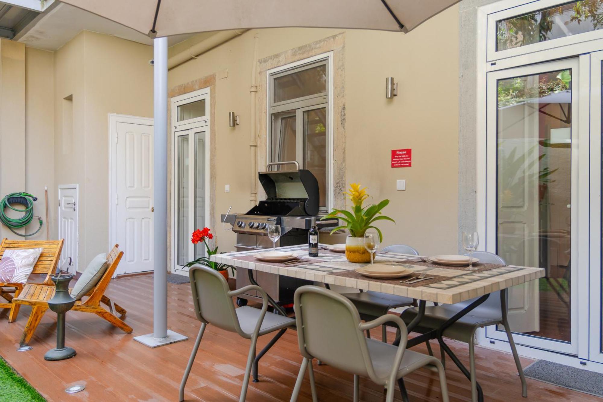 Lisbon Garden Retreat Apartamento Exterior foto