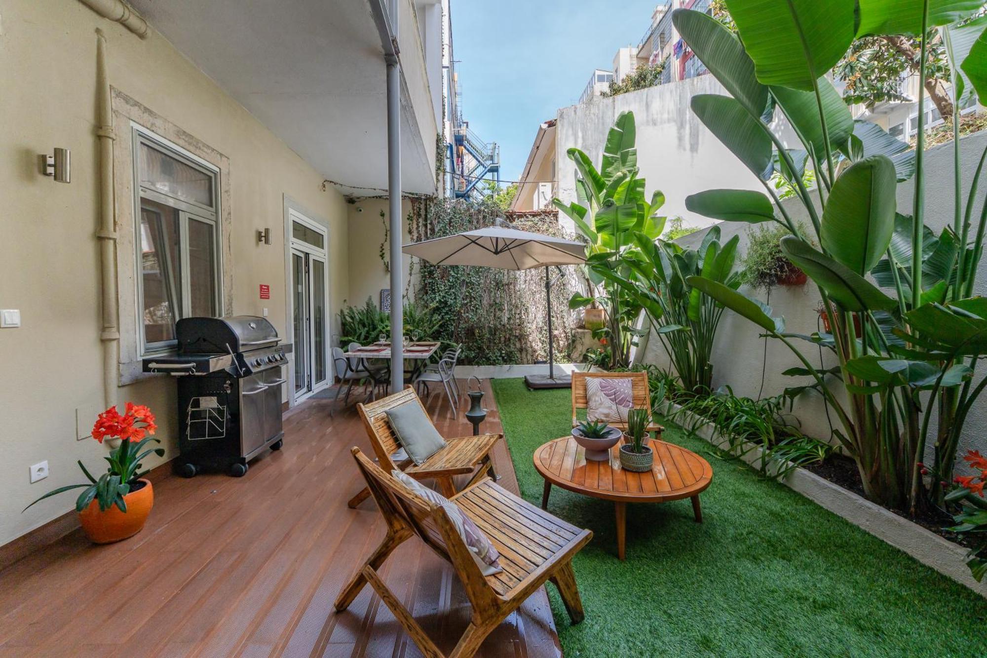 Lisbon Garden Retreat Apartamento Exterior foto